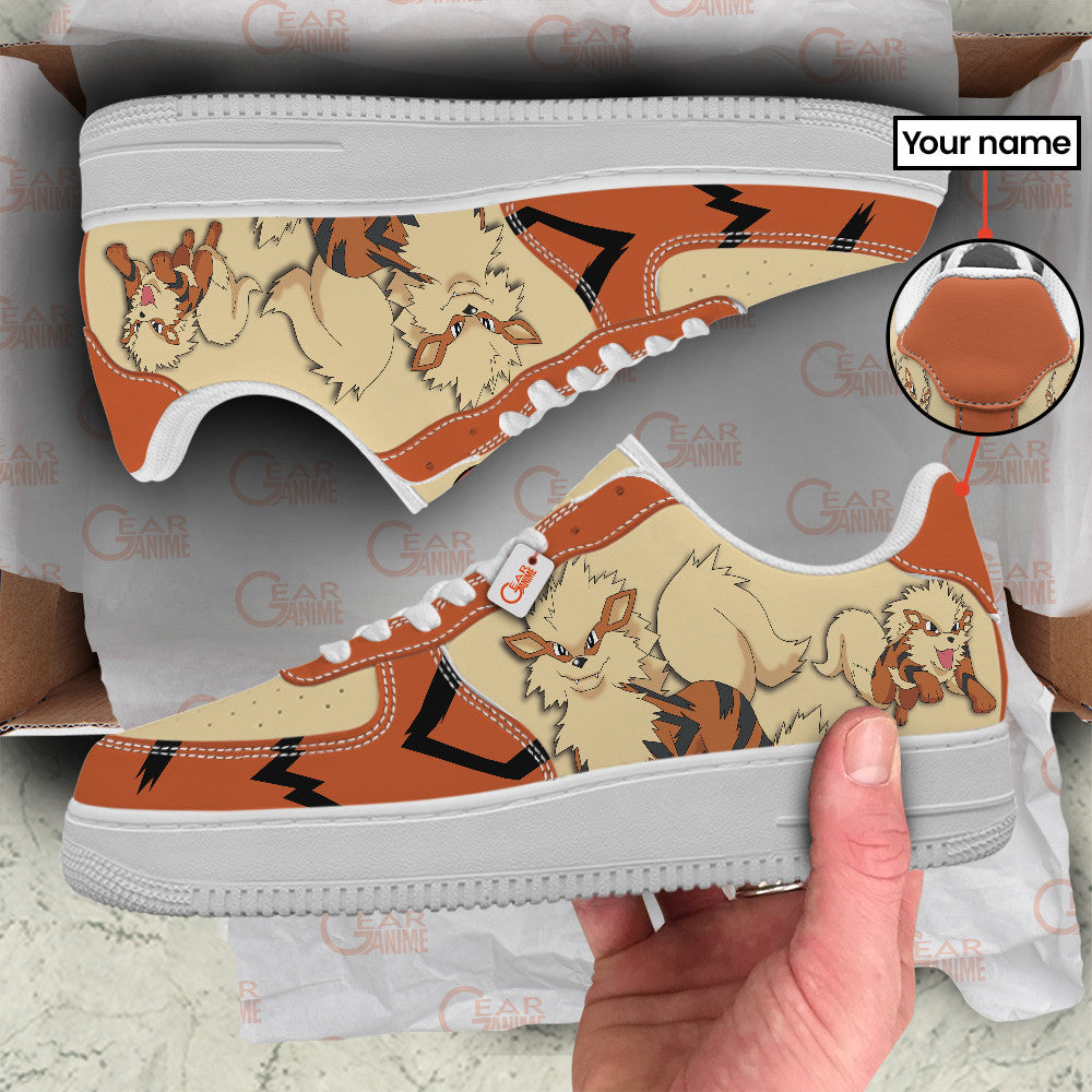 Arcanine Personalized Low-Top Sneakers