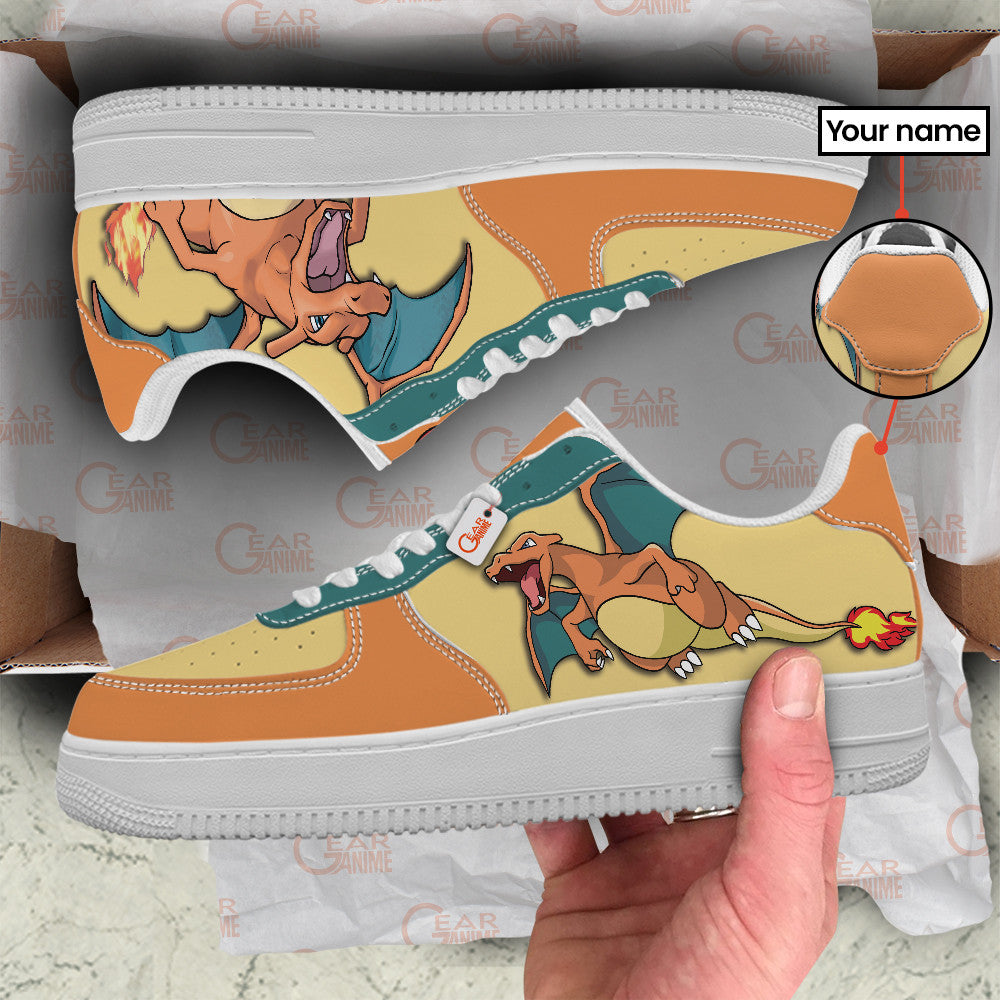 Charizard Personalized Low-Top Sneakers