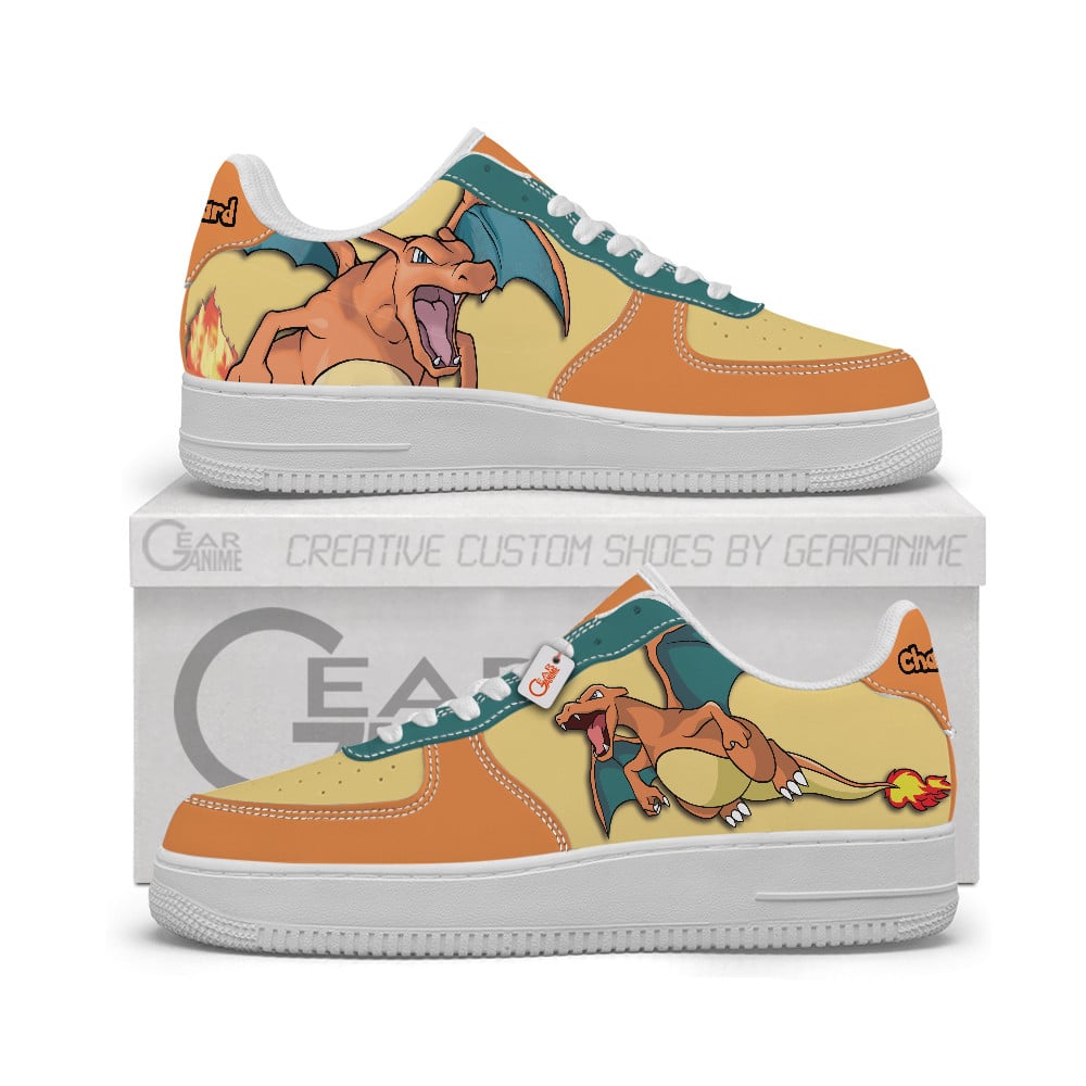 Charizard Personalized Low-Top Sneakers