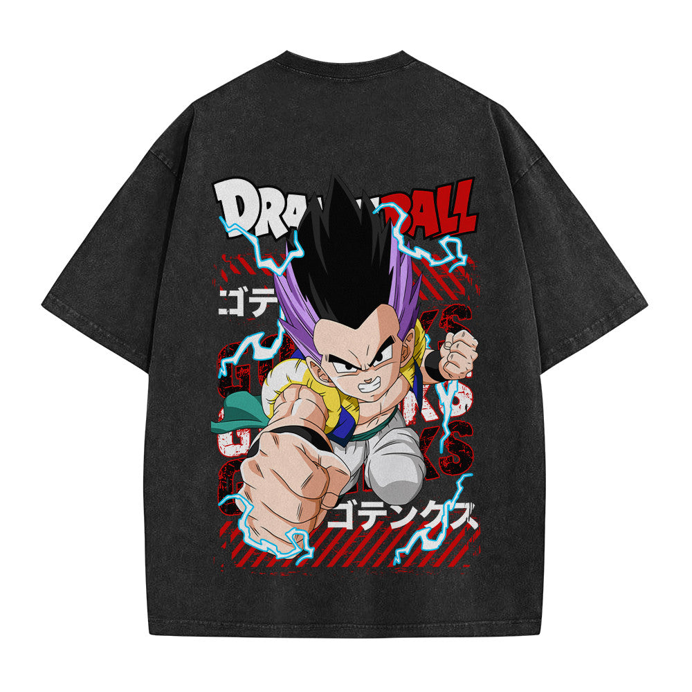 Dragon Ball Gotenks Vintage Washed T-Shirt
