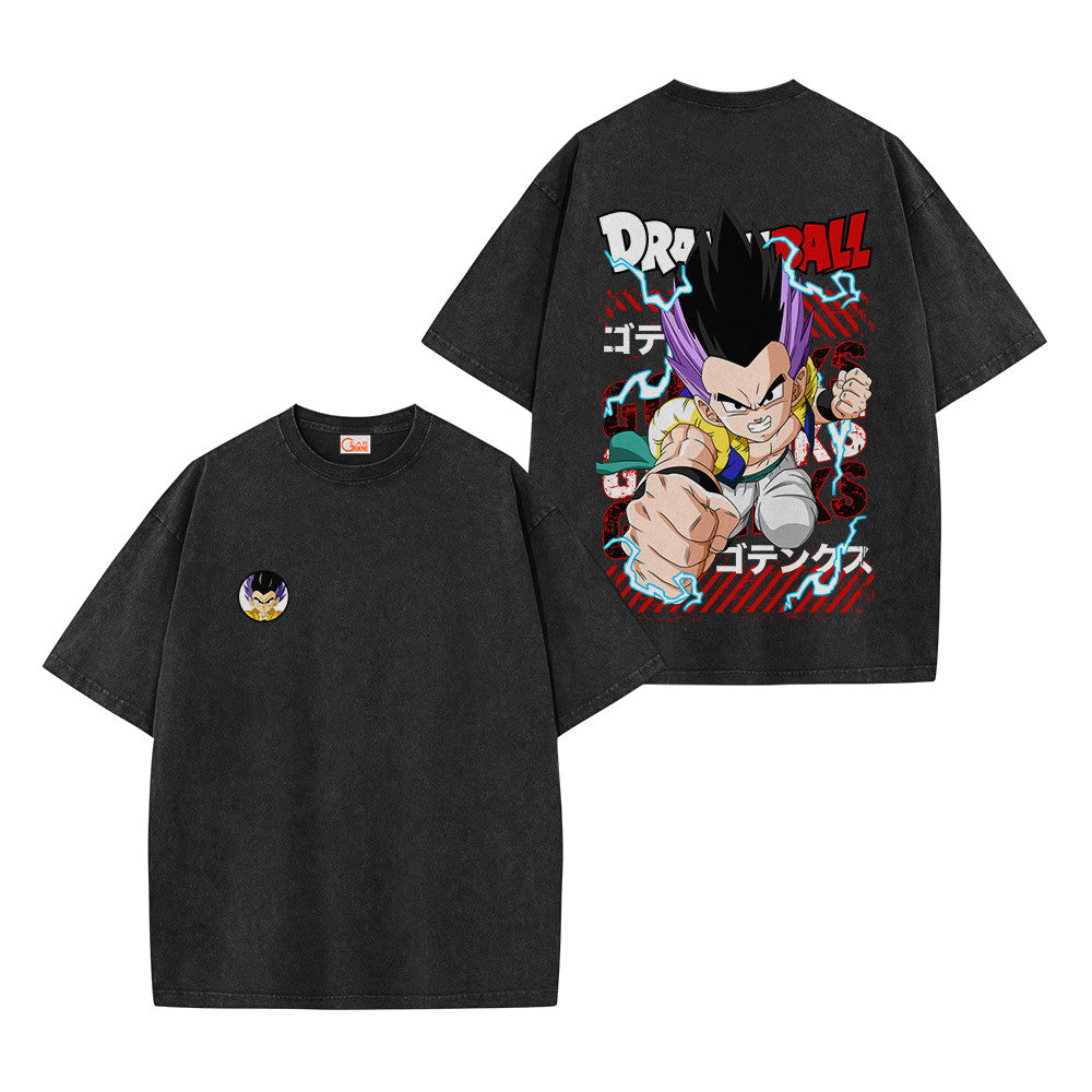 Dragon Ball Gotenks Vintage Washed T-Shirt