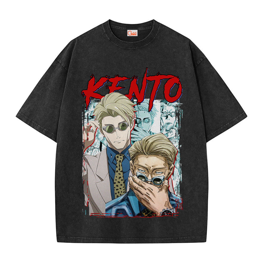 Jujutsu Kaisen Kento Nanami Vintage Washed T-Shirt