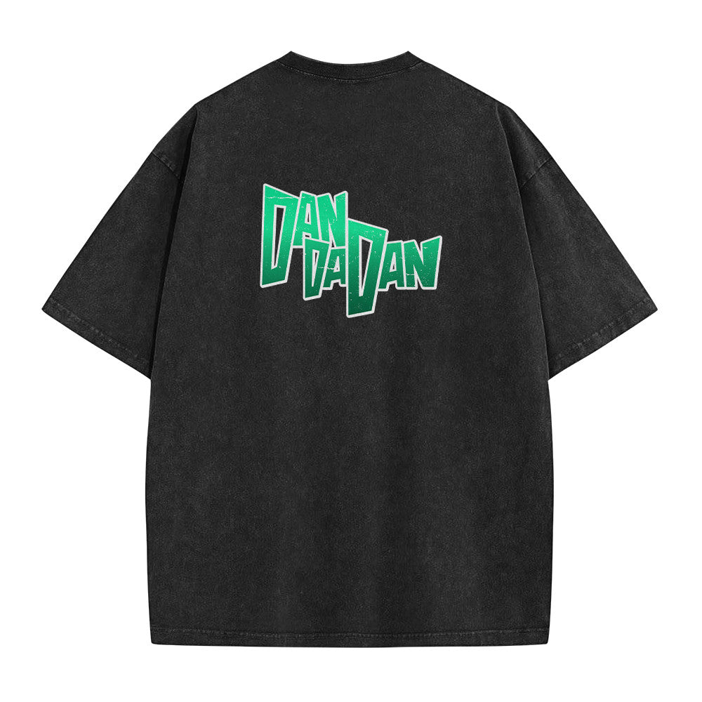 Dandadan Momo Ayase Vintage Washed T-Shirt