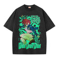Dandadan Momo Ayase Vintage Washed T-Shirt