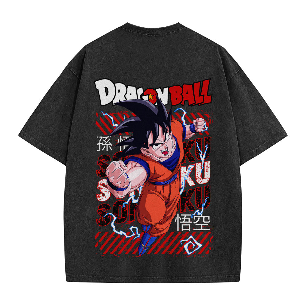 Dragon Ball Goku Vintage Washed T-Shirt