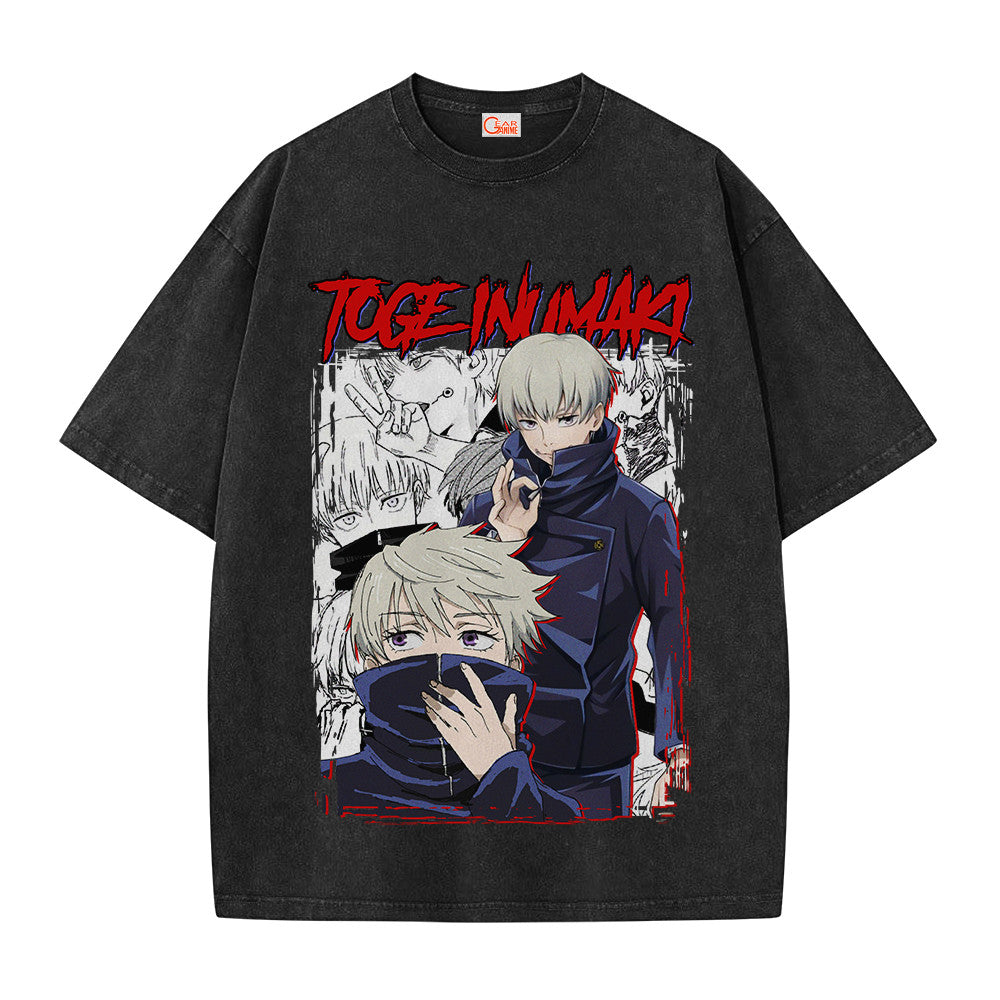 Jujutsu Kaisen Toge Inumaki Vintage Washed T-Shirt