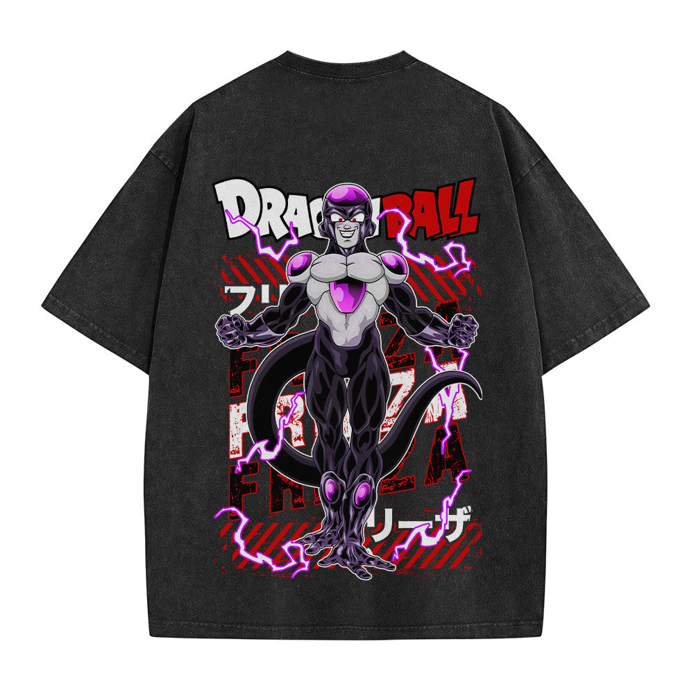 Dragon Ball Black Frieza Vintage Washed T-Shirt
