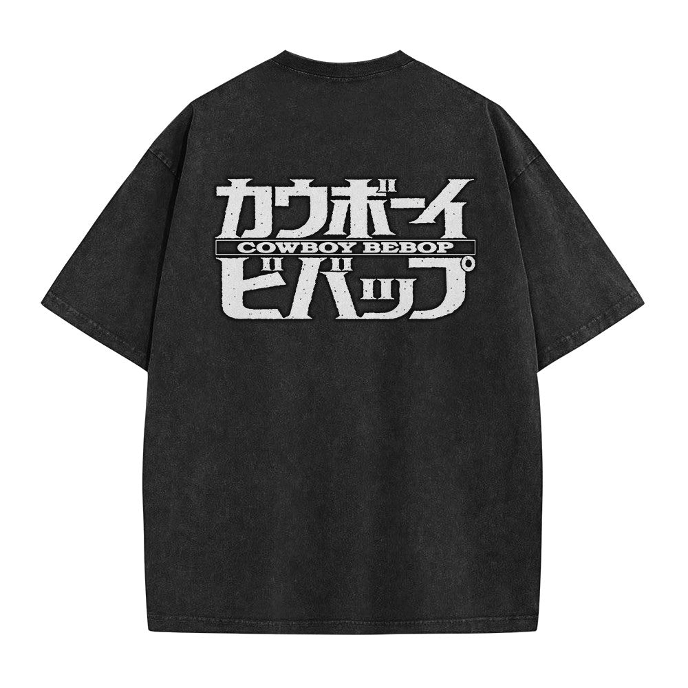 Cowboy Bebop Venomous Snake Vicious Vintage Washed T-Shirt