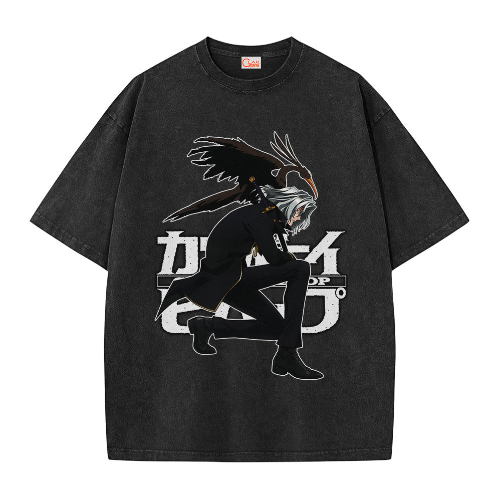 Cowboy Bebop Venomous Snake Vicious Vintage Washed T-Shirt