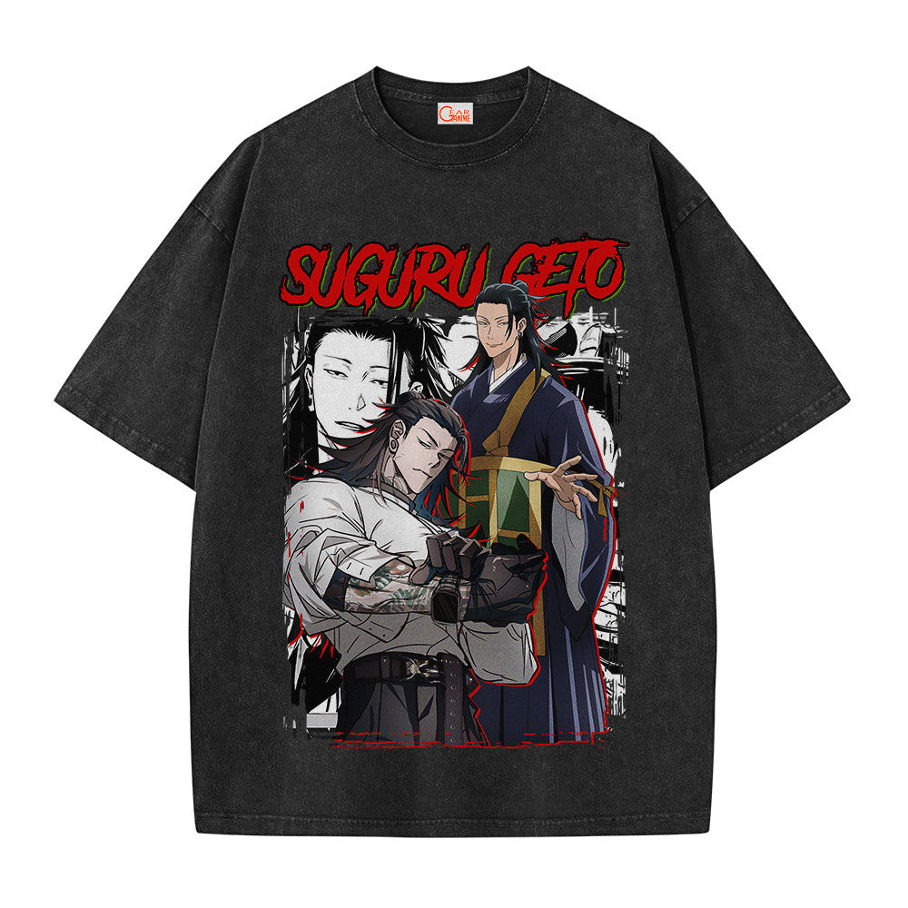 Jujutsu Kaisen Suguru Geto Vintage Washed T-Shirt