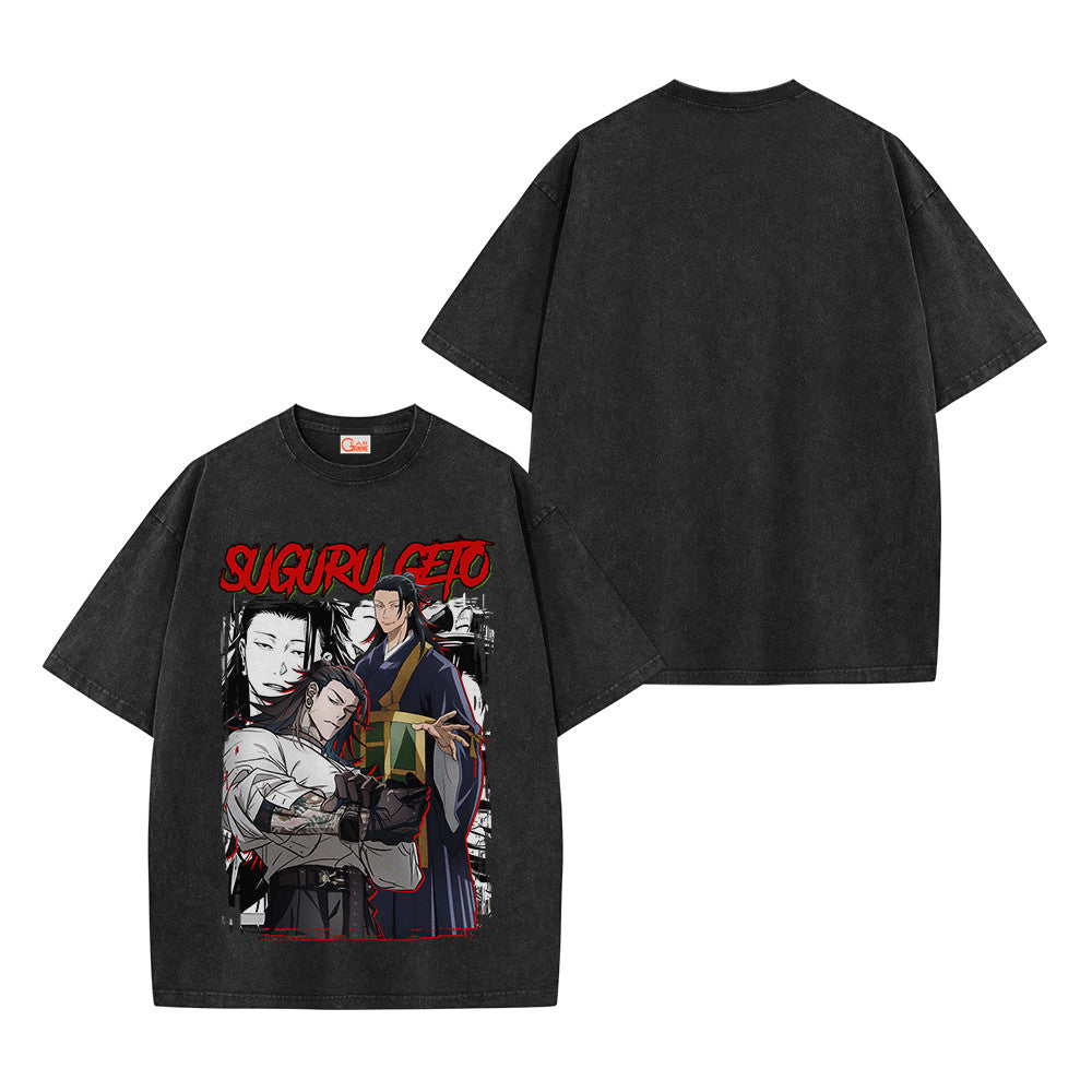 Jujutsu Kaisen Suguru Geto Vintage Washed T-Shirt