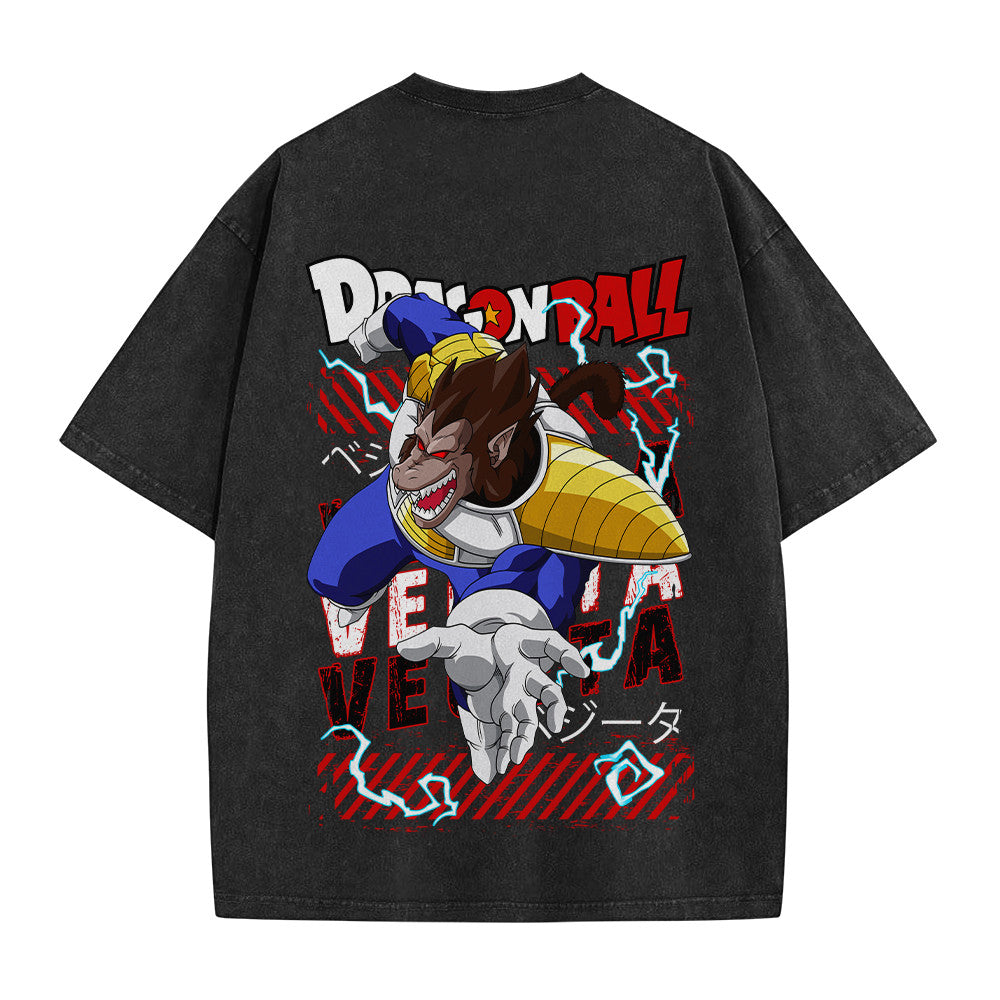 Dragon Ball Vegeta Great Ape Vintage Washed T-Shirt