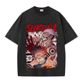 Jujutsu Kaisen Sukuna Ryoumen Vintage Washed T-Shirt