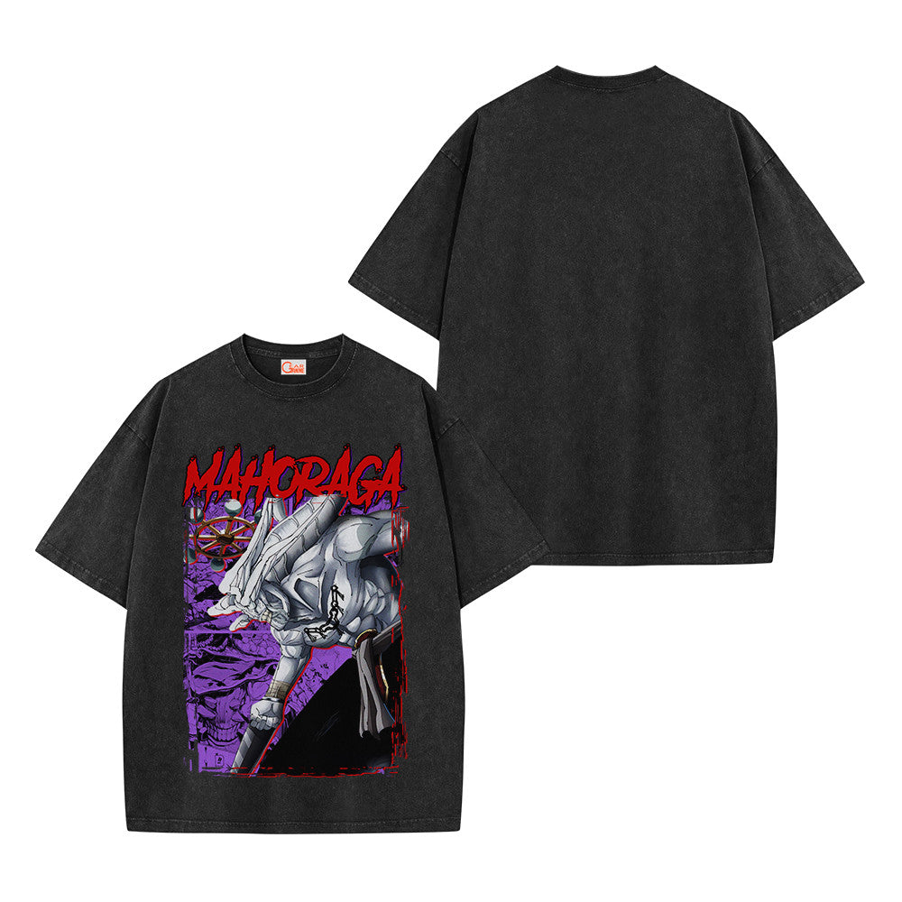 Jujutsu Kaisen Mahoraga Vintage Washed T-Shirt