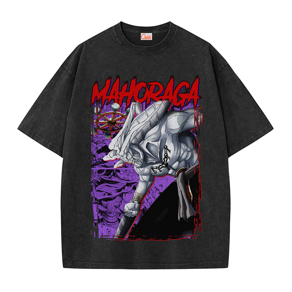 Jujutsu Kaisen Mahoraga Vintage Washed T-Shirt