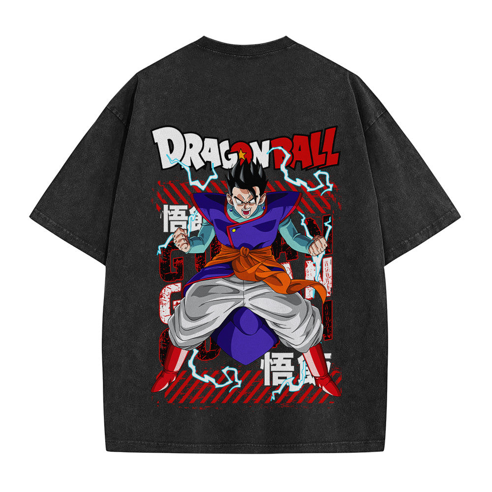 Dragon Ball Gohan Mystic Vintage Washed T-Shirt