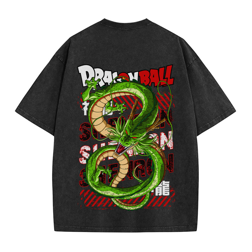 Dragon Ball Shenron Vintage Washed T-Shirt