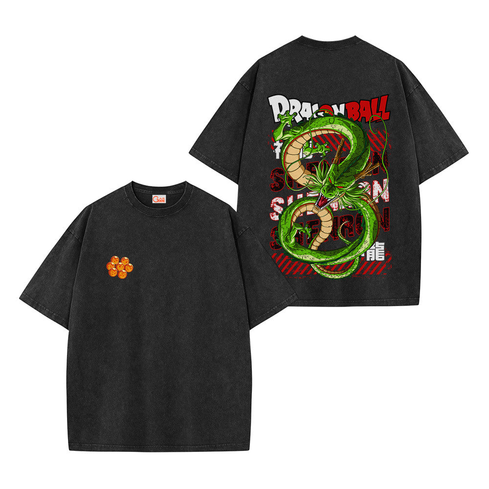Dragon Ball Shenron Vintage Washed T-Shirt