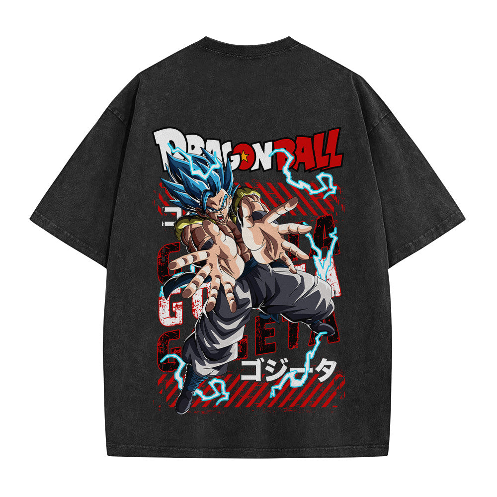Dragon Ball Gogeta Vintage Washed T-Shirt
