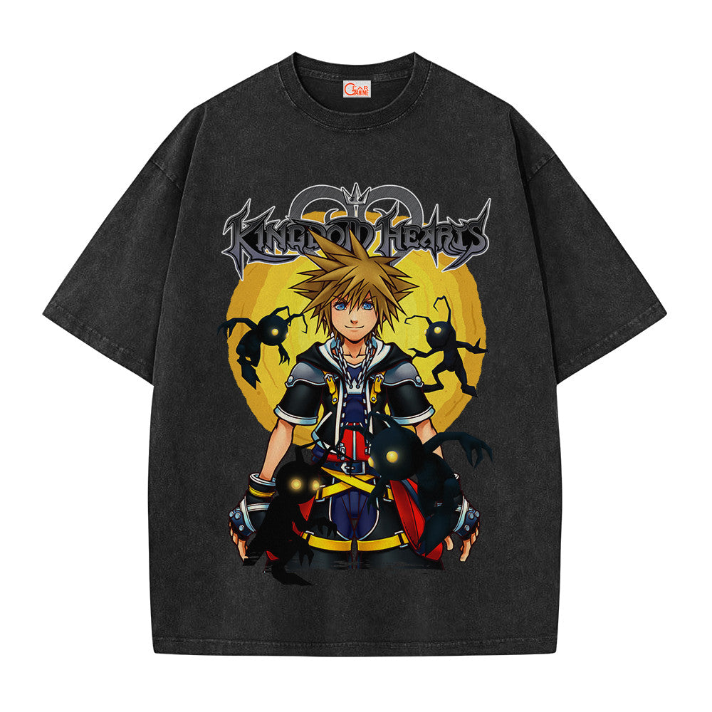 Kingdom Hearts Sora Vintage Washed T-Shirt