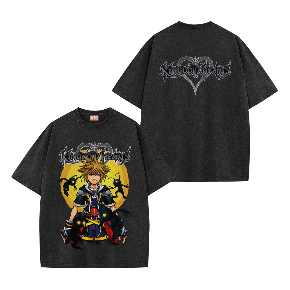 Kingdom Hearts Sora Vintage Washed T-Shirt