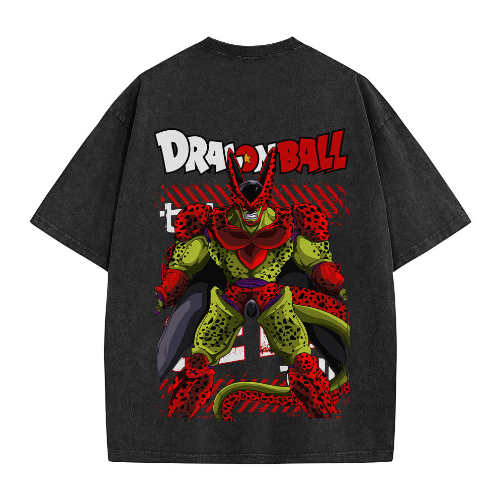 Dragon Ball Cell Max Vintage Washed T-Shirt