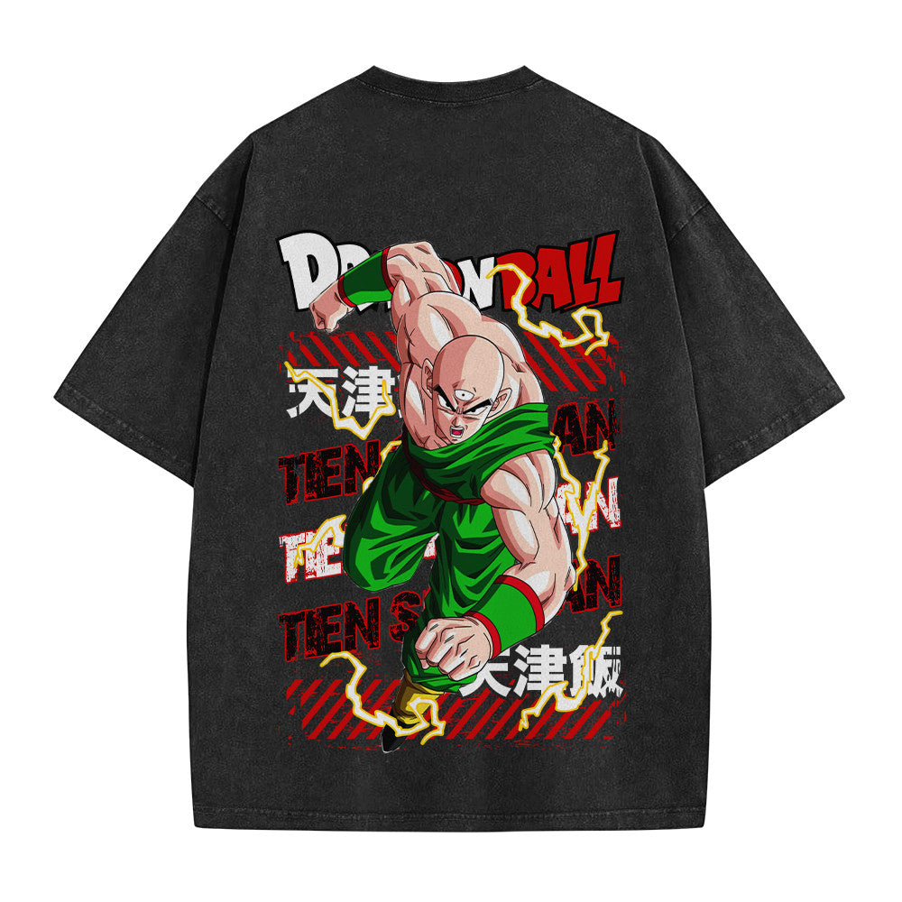 Dragon Ball Tien Shinhan Vintage Washed T-Shirt