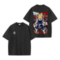 Dragon Ball Vegeta Super Saiyan 2 Vintage Washed T-Shirt