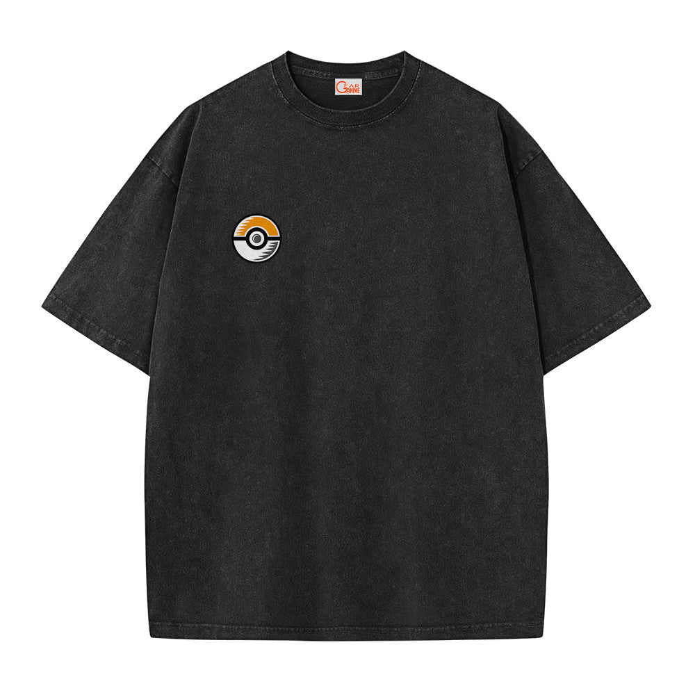 Pokemon Personalized Charizard Vintage Washed T-Shirt