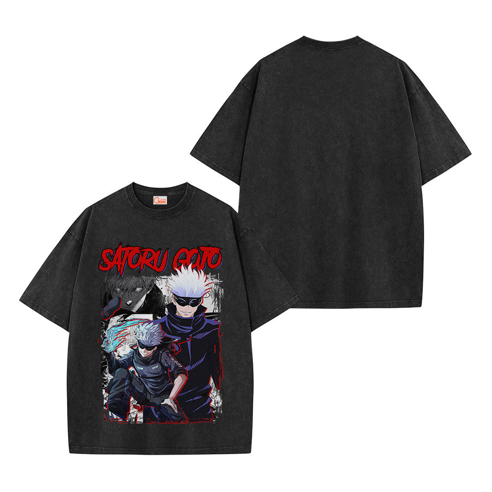 Jujutsu Kaisen Satoru Gojo Vintage Washed T-Shirt