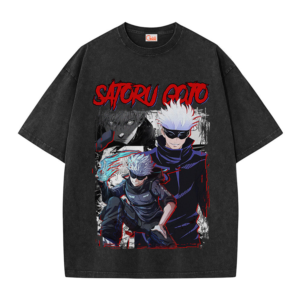 Jujutsu Kaisen Satoru Gojo Vintage Washed T-Shirt