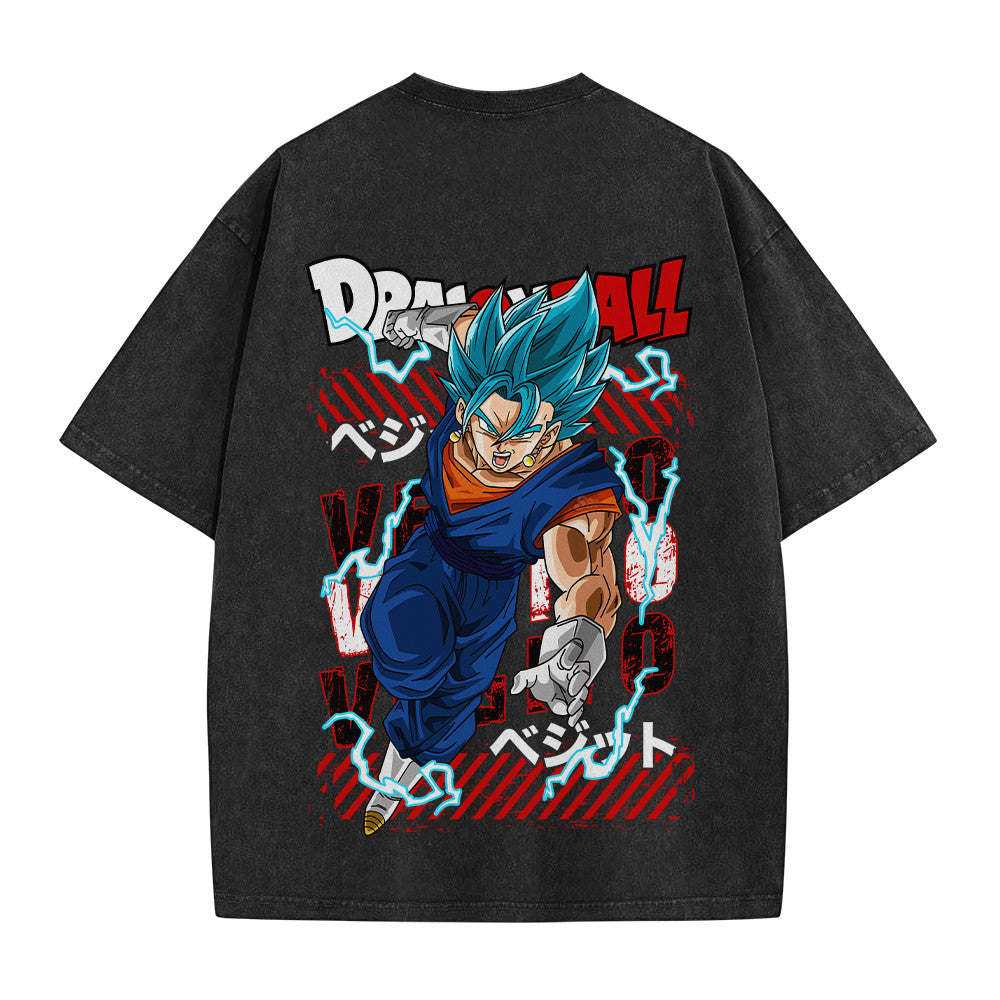 Dragon Ball Vegito Vintage Washed T-Shirt