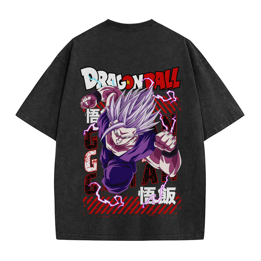 Dragon Ball Gohan Beast Vintage Washed T-Shirt