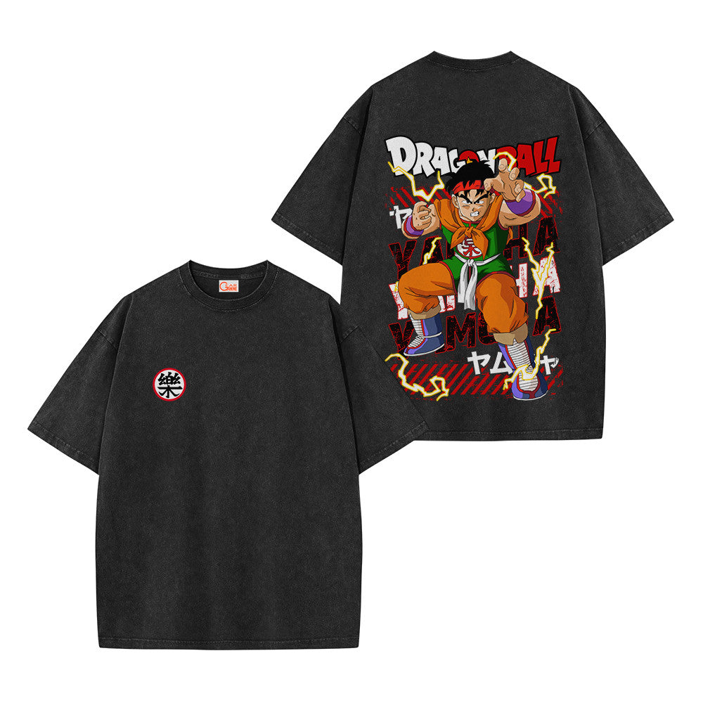 Dragon Ball Yamcha Vintage Washed T-Shirt