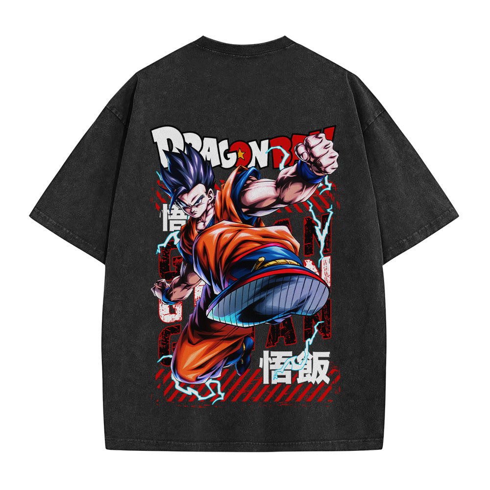 Dragon Ball Gohan Vintage Washed T-Shirt