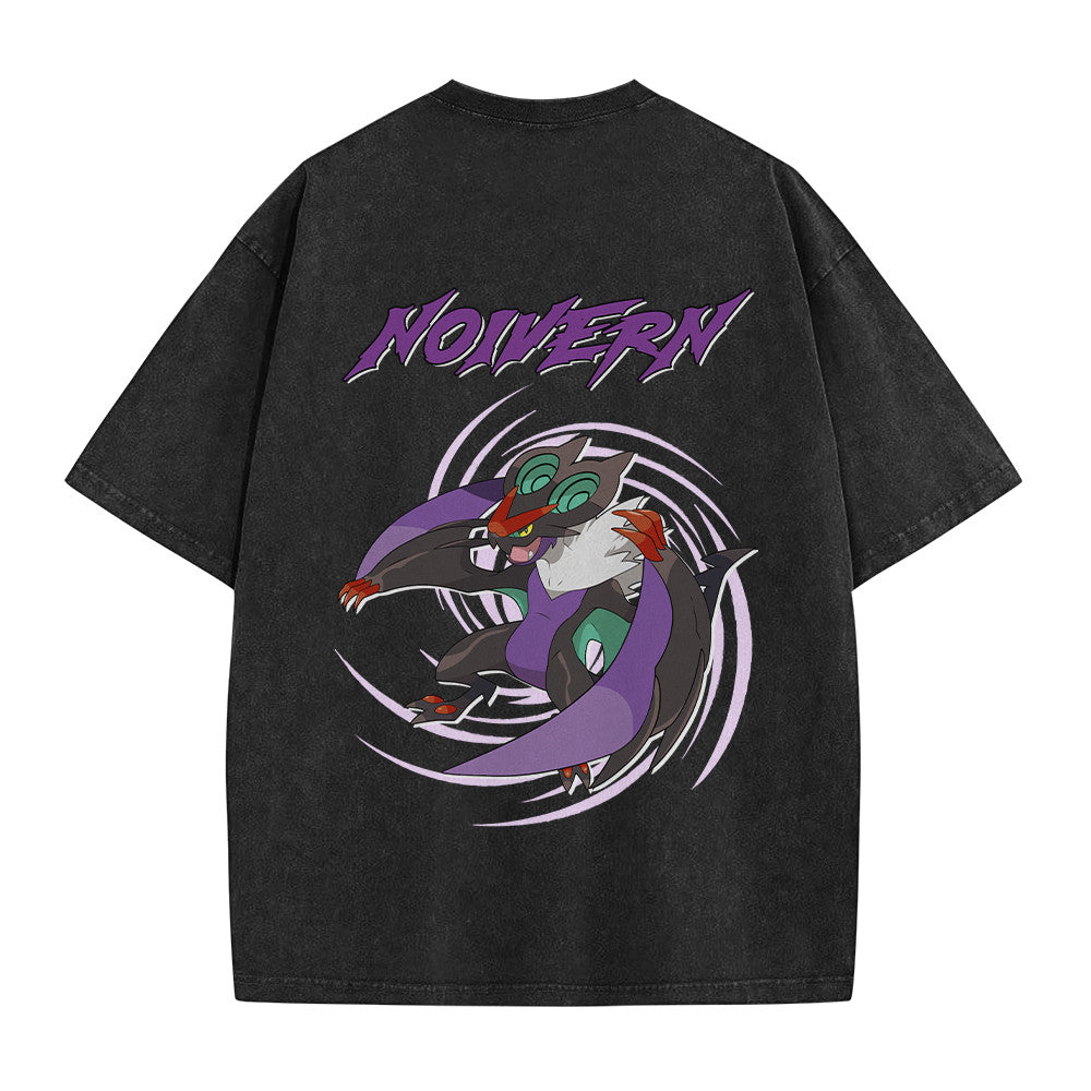 Pokemon Personalized Noivern Vintage Washed T-Shirt
