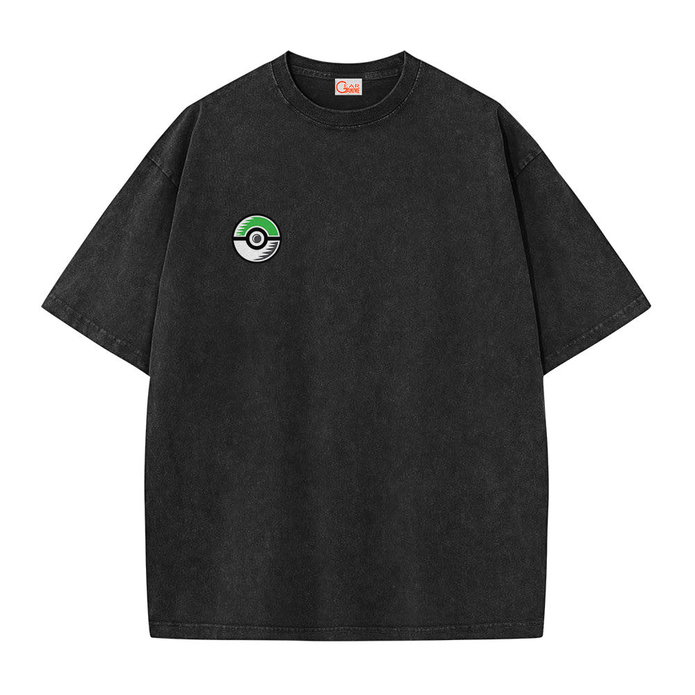 Pokemon Personalized Sceptile Vintage Washed T-Shirt