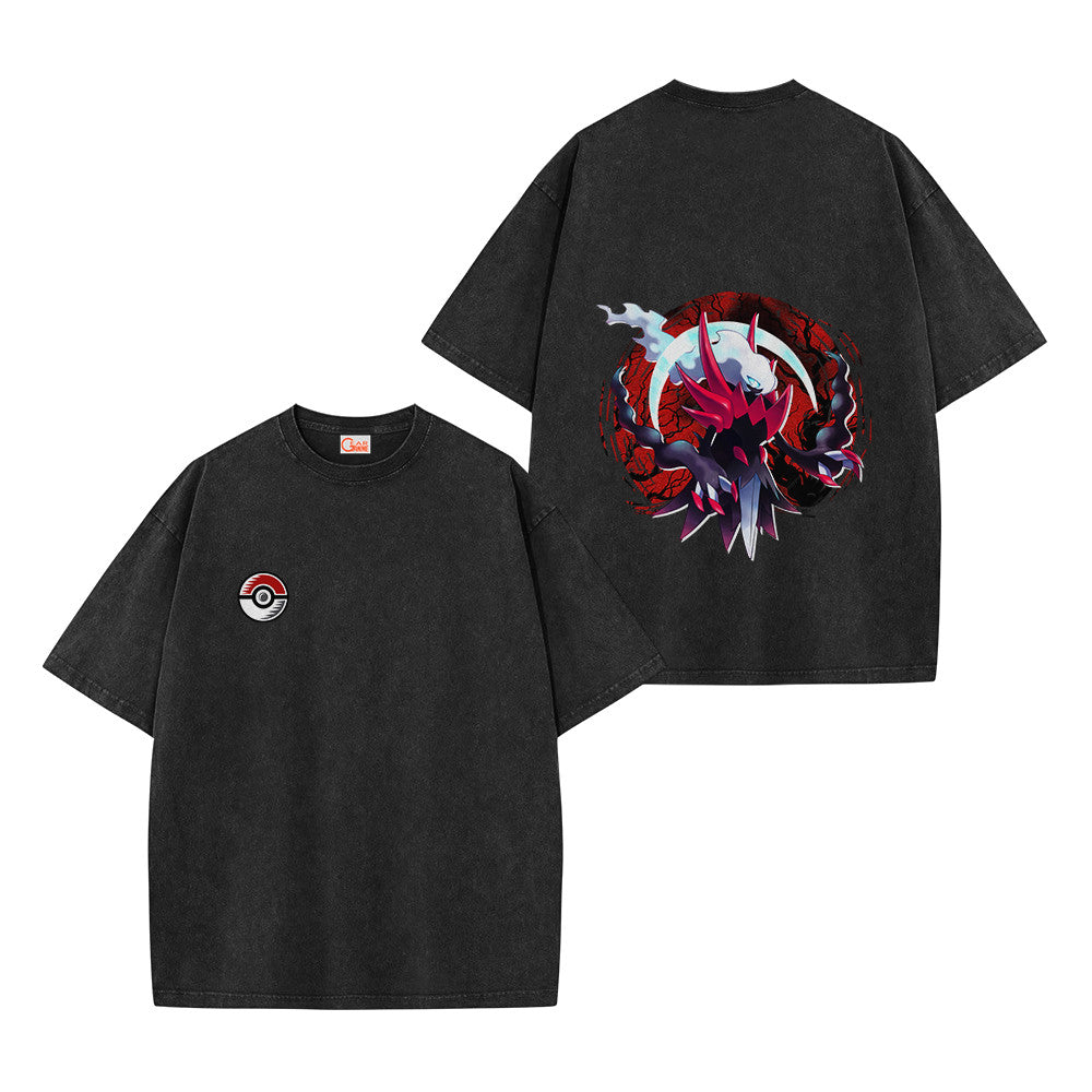 Pokemon Personalized Darkrai Vintage Washed T-Shirt